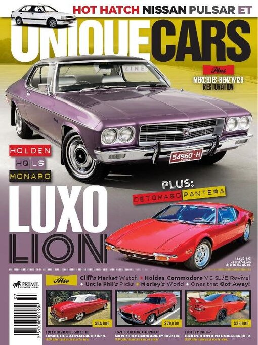 Title details for Unique Cars Australia by Prime Creative Media Pty Ltd - Available